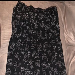 Mid-length Skirt - faces of divine femininity